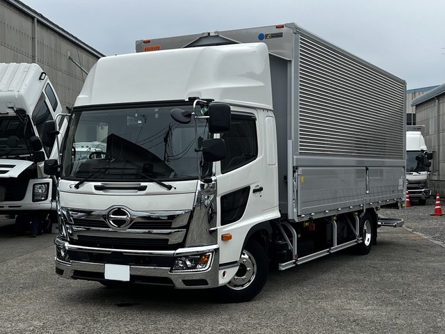 【長期レンタル・リース専用車輌】4tウイング車 ワイド幅　リアエアサス 格納パワーゲート　2200kg積載