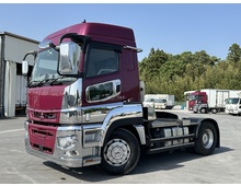 H30年 第五輪荷重11.2t 460馬力 スーパーグレート E尺 トラクターヘッド ハイルーフ リアエアサス シフトパイロット アルミホイール 