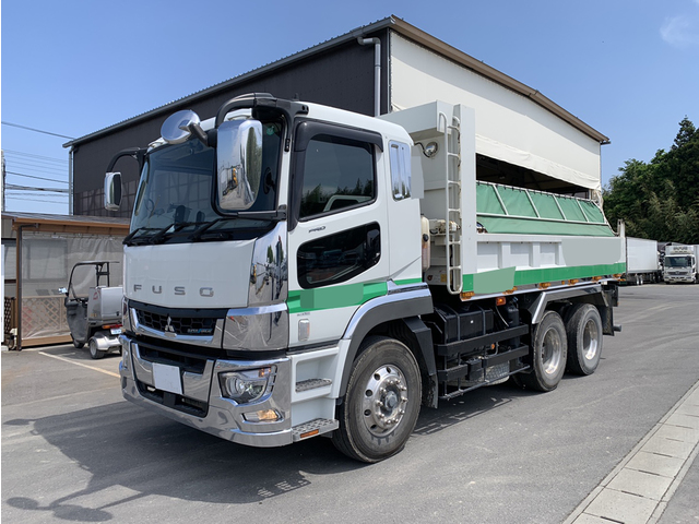 【近日入庫予定】極東製510ダンプ 自動シート 2デフ アルミホイール メッキパーツ 三菱ふそう スーパーグレート 10月迄車検付