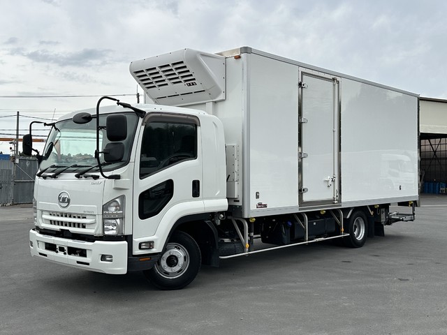 【近日入庫予定】 R3年 格納パワーゲート付き 冷凍バン デンソー製 ワイド システムフロア床 サイド扉 UDコンドル（いすゞOEM車） リアエアサス 令和8年2月迄車検付