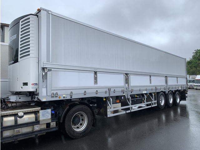 【近日入庫予定】 未使用車 トレクス製冷凍ウイング ３軸セミトレーラー 菱重TFV２０００E縦型サブエンジン リフトアクスル 予備検査７月迄