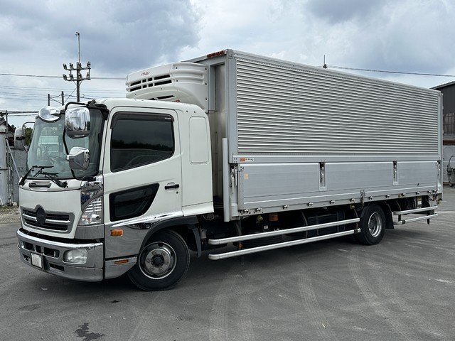 H27年 レンジャー 6200ワイド 菱重冷凍機 トランテックス製ボディ アルミシステムフロア リアエアサス 240高馬力 6MT 12月迄車検付き