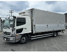 H27年 レンジャー 6200ワイド 菱重冷凍機 トランテックス製ボディ アルミシステムフロア リアエアサス 240高馬力 6MT 12月迄車検付き