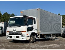 車検付 ワイドキャブ UDコンドル アルミバン パワーゲート マニュアル6速 積載2.4トン