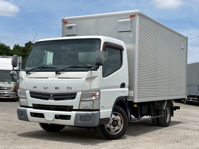 ワイドキャブ 三菱キャンター シャッターバン オートマ 積載3トン 150馬力 ツインターボ