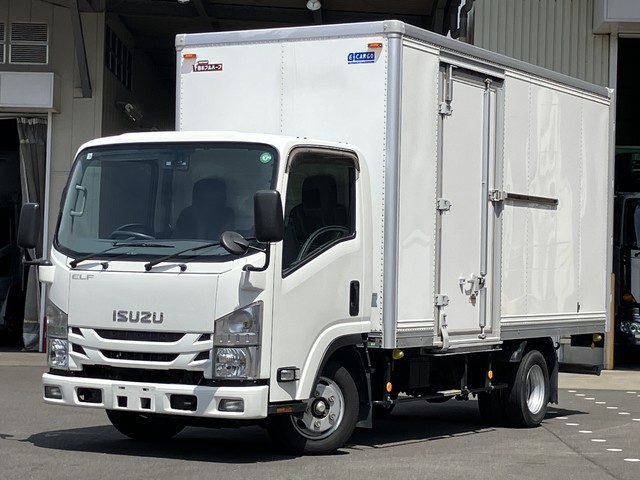 車輛総重量5ｔ未満！ 標準ロング パネルバン 新免許対応 フルハーフ製 左サイド扉付 スムーサー いすゞ エルフ