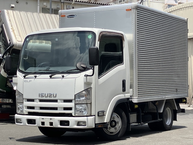 H26年 標準幅ショート エルフ アルミバン 車両総重量5t未満 オートマ