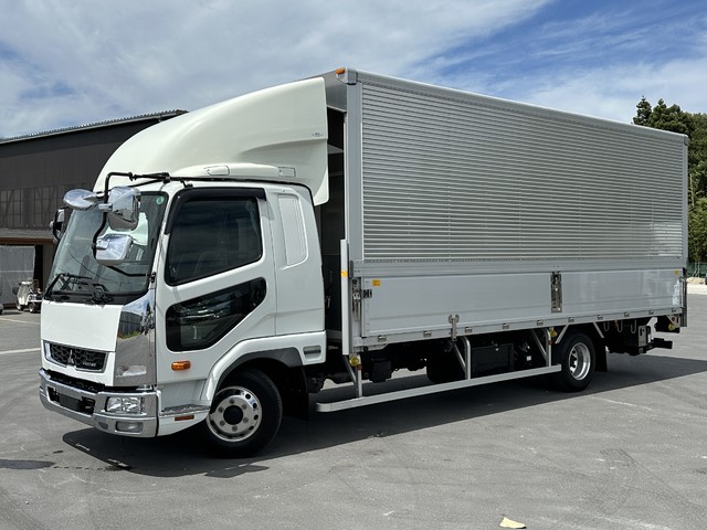 【近日入庫予定】R5年 跳上パワーゲート付き 融雪仕様 アルミウイング ワイド幅 リアエアサス 6速マニュアル ふそうファイター アルミホイール