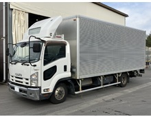 【近日入庫予定】【先行案内】 H26年 車検付き 跳ね上げパワーゲート付！ アルミバン 6400ワイド幅 内高238㎝ リーフサス アルミ縞板床 フルハーフ 240馬力 いすゞ フォワード