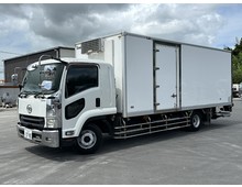 【近日入庫予定】 H30年 新免許対応(11ｔ未満) 増トン 格納パワーゲート付き 冷凍バン 6300ワイド 菱重低温 床キーストン サイド扉 リアエアサス 6速マニュアル コンドル(いすゞOEM) 車検付き