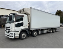 【先行公開】【近日入庫予定】 H28年 格納パワーゲート付き 冷凍バン 4軸低床 東プレ低温 床アルミ縞板 リアエアサス 7速マニュアル ふそうスーパーグレート