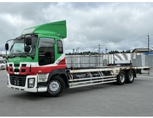 【近日入庫予定】 H25年 シャーシベースでも！ 車輛総重量25ｔ！ コンテナ専用車 リーフサス 7MT いすゞ ギガ