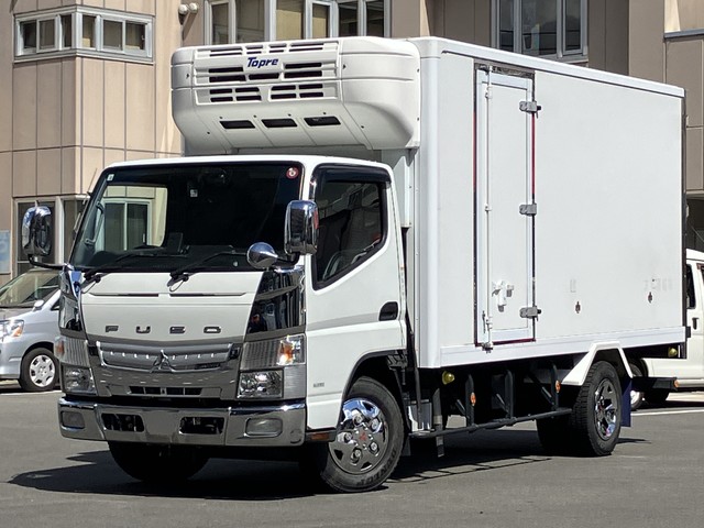 【近日入庫予定】 R1年 冷凍バン 東プレ低温 標準ロング 床ステン サイド扉 5速マニュアル ふそうキャンター