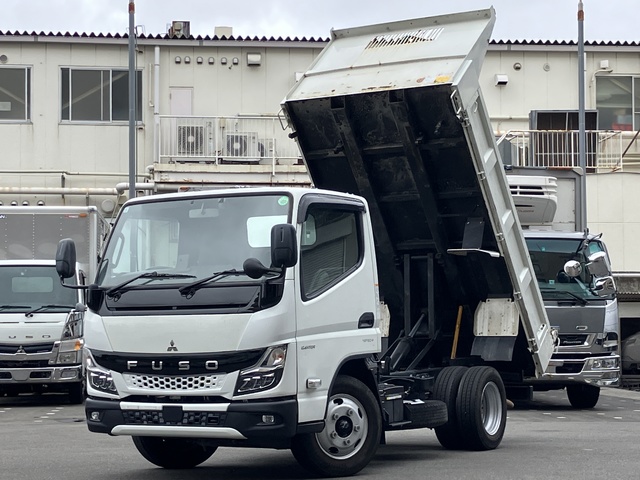 【近日入庫予定】 R4年 4ナンバー小型貨物 極東製ダンプ 標準ショート 積載3ｔ 5速マニュアル ふそうキャンター 車検付き