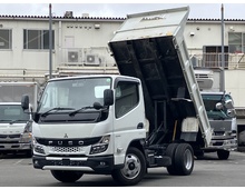 R4年 4ナンバー小型貨物 極東製ダンプ 標準ショート 積載3ｔ 5速マニュアル ふそうキャンター 車検付き