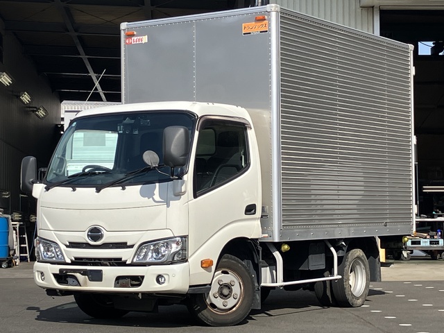 【近日入庫予定】 R1年 車輌総重量5t未満 10尺ショート アルミバン 内高212㎝ 新免許対応 6MT 日野 デュトロ 車検付9月迄