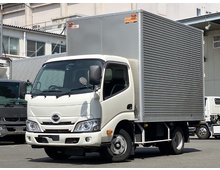 R1年 車輌総重量5t未満 10尺ショート アルミバン 内高212㎝ 新免許対応 6MT 日野 デュトロ 車検付9月迄