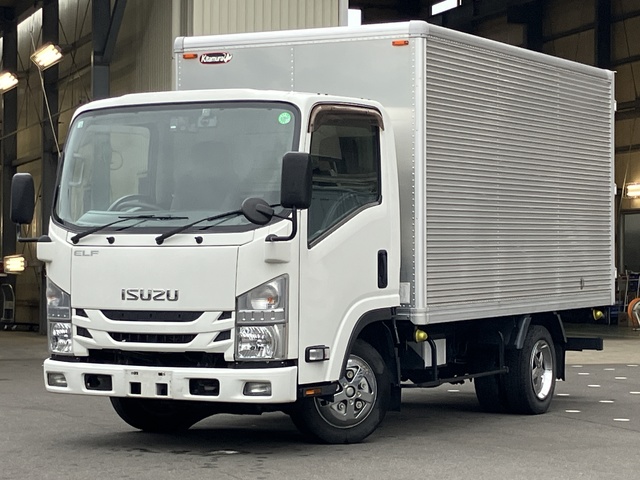 【近日入庫予定】 H31年 新免許対応（5ｔ未満） アルミバン 標準セミロング 内高181cm 5速マニュアル いすゞエルフ
