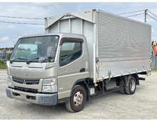 三菱キャンター アルミウイング ワイドキャブ 荷台長430㎝ オートマ 積載2000㎏