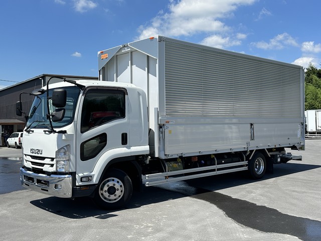 R3年 フォワード アルミウイング 6200セミワイド 格納パワーゲート リアエアサス アルミホール 6MT 