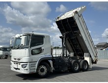 R1年 新明和製510ダンプ 耐摩耗性鋼板/高張力鋼板 内幅221cm 自動シート 自重計付き 7速マニュアル ふそうスーパーグレート