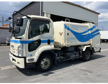 【近日入庫予定】 新明和製式パッカー 塵芥車 7.1立米 連続スイッチ 汚水タンク 2.35トン積載 いすゞフォワード 6速マニュアル 車検令和8年3月迄