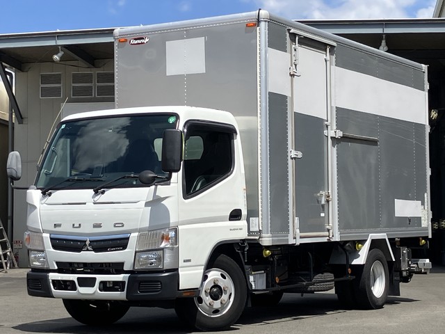 【先行案内】 【近日入庫予定】 R1年 格納パワーゲート付！ 標準ロング パネルバン 内高220㎝ 積載2,950㎏ 左サイド扉付 ラッシング2段 デュオニック 三菱ふそう キャンター