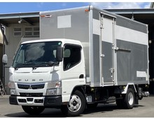 【先行案内】 【近日入庫予定】 R1年 格納パワーゲート付！ 標準ロング パネルバン 内高220㎝ 積載2,950㎏ 左サイド扉付 ラッシング2段 デュオニック 三菱ふそう キャンター
