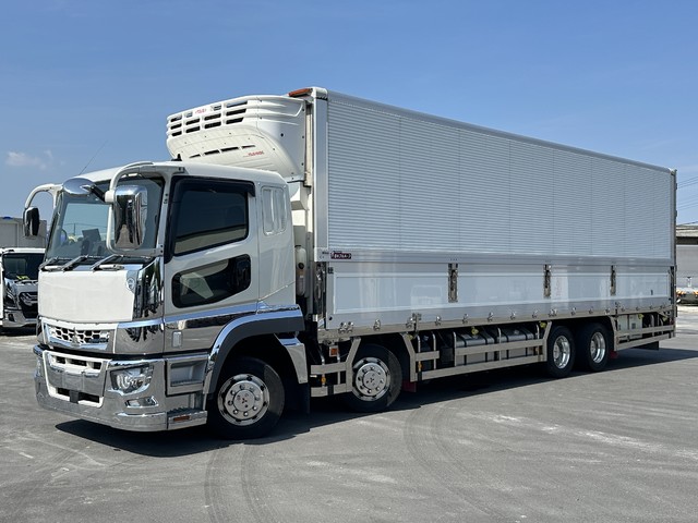  R3年 菱重製低温直結式 冷凍ウイング スタンバイ キーストン床 ジョルダー4列 4軸総輪エアサス 17スーパーグレート 令和8年7月迄車検付