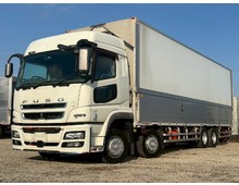 マニュアル7速 三菱スパグレV 芦森工業製エアージョルダー アルミウイング 赤シャシ 7速マニュアル 積載13.2トン