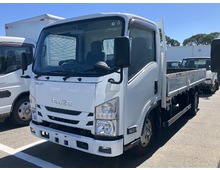 【近日入庫予定】 R1年 車輛総重量5t未満！ AT限定可 標準ロング 平ボデー 木床 スムーサー 4JZ1 いすゞ エルフ
