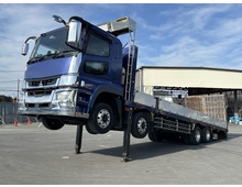 【近日入庫予定】H31年 スーパーグレート 4軸2デフ セルフロードデッキ 平ボディー ハイジャッキ リアエアサス シフトパイロット 