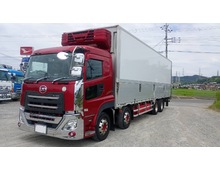 【近日入庫予定】 H30年 冷凍ウイング 4軸低床 サーモキング直結⁻5℃設定 融雪仕様 木床 内高262cm エスコット リアエアサス UDクオン