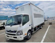 【近日入庫予定】 H29年 かぶせゲート 超超ロング パネルバン ワイド幅 内高230cm リアシャッター扉 床アルミ縞板 6速マニュアル 日野デュトロ