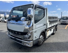 【近日入庫予定】 R5年 4ナンバー小型貨物 極東製ダンプ コボレーン付き 標準ショート 積載3ｔ 5速マニュアル ふそうキャンター