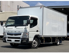【近日入庫予定】 H30年 跳上パワーゲート付き パネルバン 超ロング ワイド幅 内高206cm 5速マニュアル ふそうキャンター