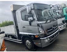 【近日入庫予定】 ハイグレード！ アルミブロック 60アオリ 電動キャブチルト トランテックス 5方開 内フック多数 アルミホイール メッキパーツ多数 日野 レンジャー