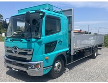 【近日入庫予定】 H31年 車検付き 平ボディ 6200セミワイド アルミブロック トランテックス 70アオリ 木床 リーフサス スタンションホール 内フック多数 日野 17レンジャー