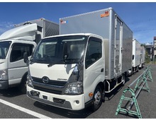 【近日入庫予定】 H31年 格納パワーゲート付き アルミバン ワイドロング 内高217cm 左サイド扉 6速マニュアル 日野デュトロ