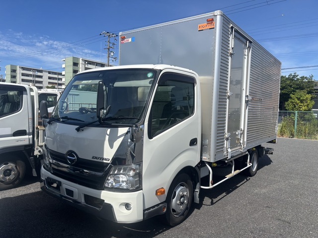 【近日入庫予定】 H31年 格納パワーゲート付き アルミバン ワイドロング 内高217cm 左サイド扉 6速マニュアル 日野デュトロ