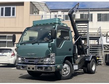 【近日入庫予定】 H29年 いすゞエルフ 新明和 アームロール 積載2000㎏ 5MT 5トン未満限定免許対応 10月まで車検付