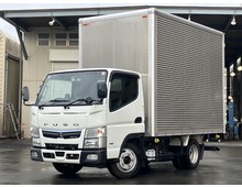 R2年 内高234㎝！ アルミバン 標準ショート 11尺 パブコ 5MT ラッシング2段 距離4万km台！ 三菱ふそう キャンター