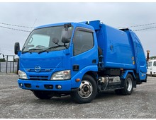 【近日入庫】【先行案内】日野デュトロ 極東製プレス式パッカー 4.2立米 積載2トン オートマ ハイブリッド