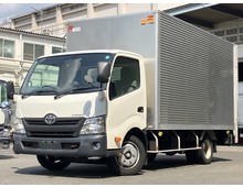 【近日入庫予定】 R1年 垂直パワーゲート付き アルミバン ワイドロング 内高212cm 日野OEMトヨタダイナ 5速マニュアル