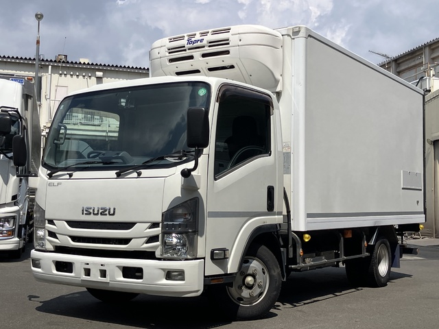 【近日入庫予定】 R2年 冷蔵冷凍バン 東プレ3℃5℃20℃設定 ワイドロング 床キーストン 観音3枚扉 スムーサー いすゞエルフ