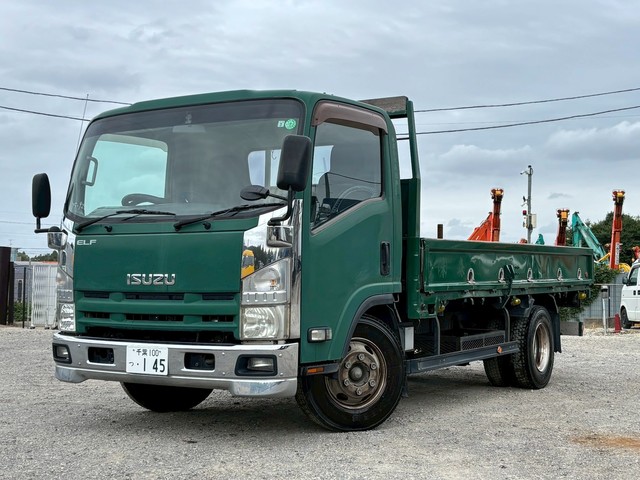 【近日入庫予定】車検付 いすゞエルフ 木平 オートマ 最大積載量4.6トン