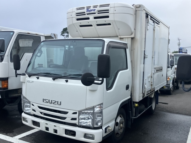 【近日入庫予定】 H30年 エルフ 標準ショート 冷凍バン 東プレ製-30℃設定 左サイド扉付 車輌総重量5t未満