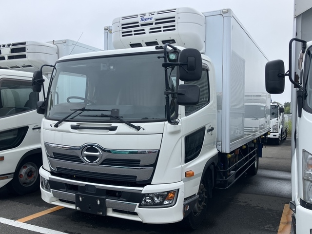 【近日入庫予定】 増トンレンジャー 5800ワイド 東プレ製冷凍バン ジョルダー/ジョロダー4列 アルミ縞床 リアエアサス 積載8.1t 走行44.4万㎞ 6MT