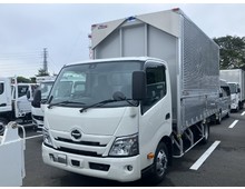 【未使用車】 R7年 デュトロ アルミウイング ワイドロング 内高227cm 3トン積載 6速マニュアル 車検付き