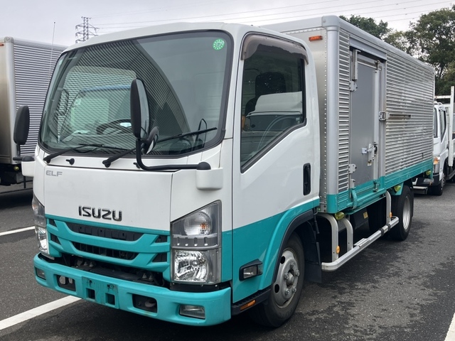 【近日入庫予定】 H29年 アルミバン 標準ロング 内高147cm サイド扉 スムーサー いすゞエルフ